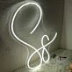 S8 White Neon Sign