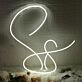 S8 White Neon Sign