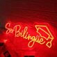 See Bilinggiie Red Neon Sign