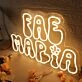 Fae Maria Yellow Neon Sign