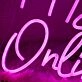 TTB Online Pink Neon Sign