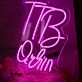 TTB Online Pink Neon Sign