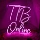 TTB Online Pink Neon Sign
