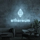Ethereum neon signs