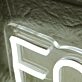 Focus White Neon Sign