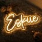 Eskue Yellow Neon Sign