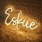 Eskue Yellow Neon Sign