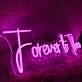 Forever To Thee Pink Neon Sign