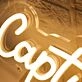 Capture The Love Yellow Neon Sign