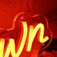 DJ Throw Down Red Neon Sign