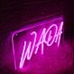WADA Pink Neon Sign