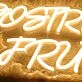 Postresy Fruta Yellow Neon Sign