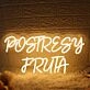 Postresy Fruta Yellow Neon Sign