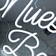 Nuestra Boda White Neon Sign