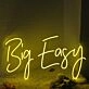 Big Easy Yellow Neon Sign