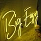 Big Easy Yellow Neon Sign