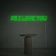 Ps I Love You LED Neon Sign