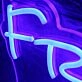 Rise Ane Grid LED Neon Sign