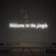 Welcome To Jungle LED Neon Sign