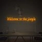 Welcome To Jungle LED Neon Sign