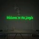 Welcome To Jungle LED Neon Sign