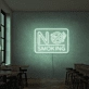 No smoking neon signs