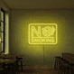 No smoking neon signs