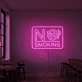 No smoking neon signs