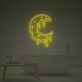Melting Moon LED Neon Sign