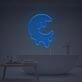 Melting Moon LED Neon Sign
