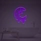 Melting Moon LED Neon Sign