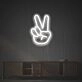 Victory Gesture LED Neon Sign