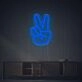 Victory Gesture LED Neon Sign