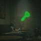 Heart Key LED Neon Sign