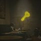 Heart Key LED Neon Sign