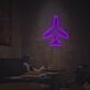 Plane Outline LED Neon Sign