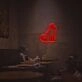 Sitting Cat LED Neon Sign