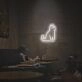 Sitting Cat LED Neon Sign