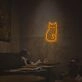 Sleeping Cat LED Neon Sign
