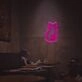 Sleeping Cat LED Neon Sign