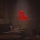 Staring Cat LED Neon Sign