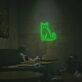 Staring Cat LED Neon Sign