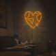 Travel Heart LED Neon Sign
