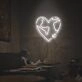 Travel Heart LED Neon Sign