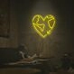 Travel Heart LED Neon Sign