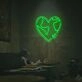 Travel Heart LED Neon Sign