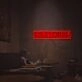 Beware LED Neon Sign
