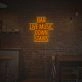 Bar Live Music Down Stairs LED Neon Sign