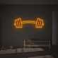Big Barbell LED Neon Sign