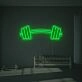 Big Barbell LED Neon Sign